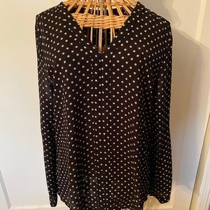 Flowy Polka Dot blouse